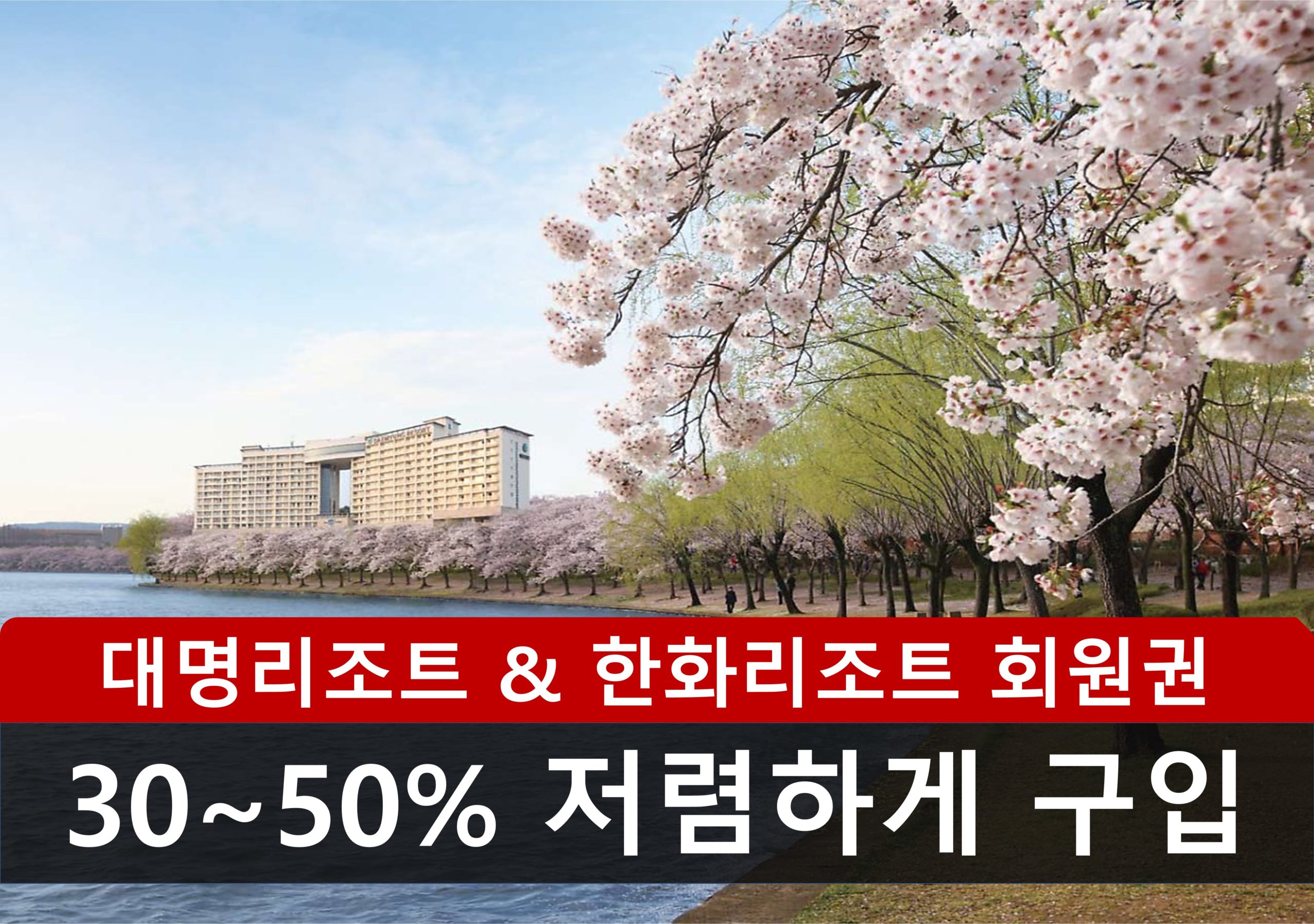 한화리조트 회원권 3월 추천매물